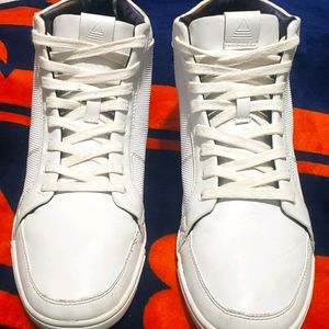 Aldo shoes White Leather Fashion High sneakers
